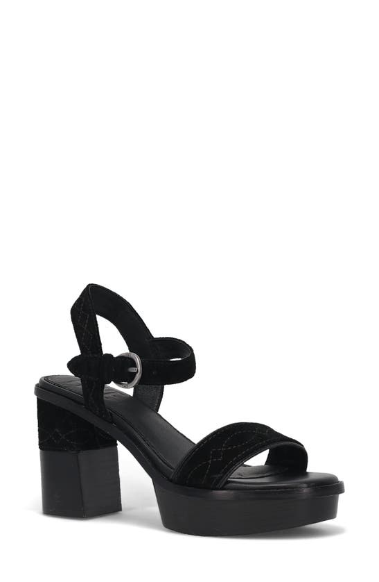 Shop Frye Pipa Platform Sandal In Black