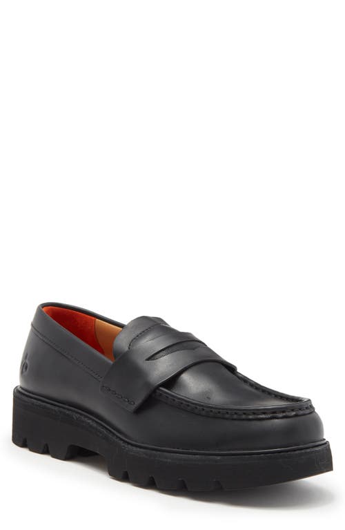 rag & bone Platform Penny Loafer Black at Nordstrom,