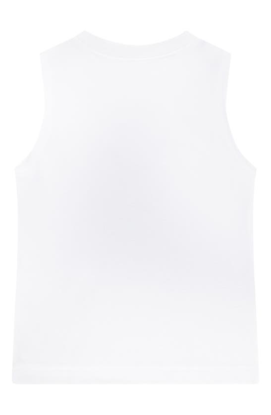 Shop Nike Kids' Futura Cone Graphic Tank In White