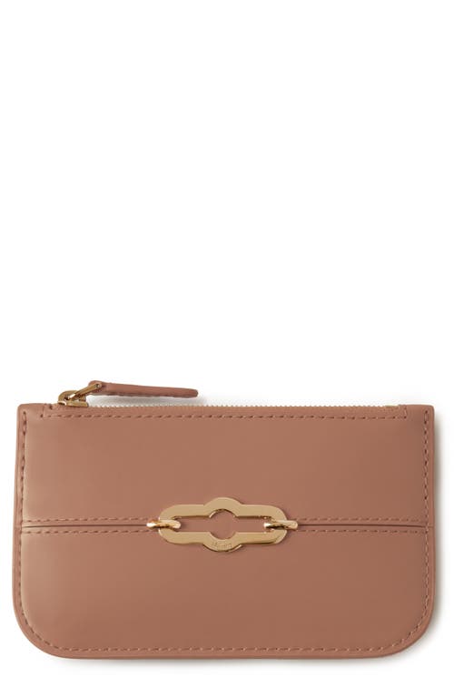 Mulberry Pimlico Leather Zip Pouch In Brown