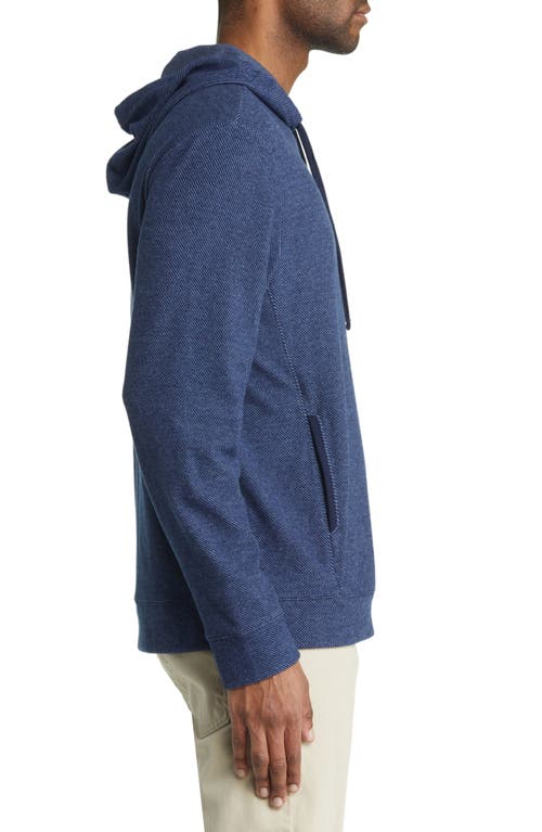 Shop Vineyard Vines Calm Water Hoodie In Deep Bay