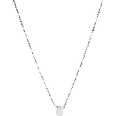 Nashelle April Synthetic Birthstone Choker Necklace