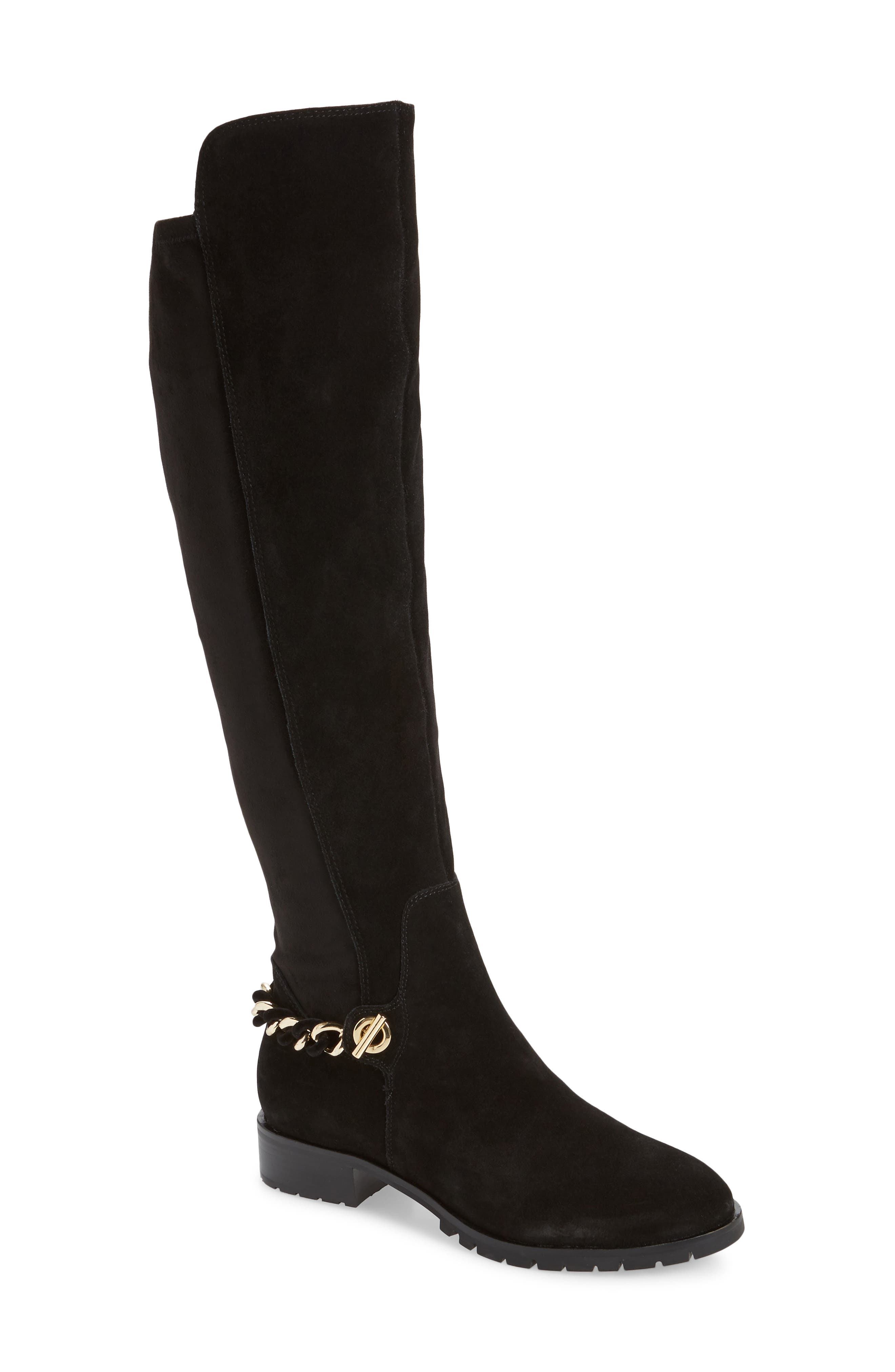 karl lagerfeld over the knee boots