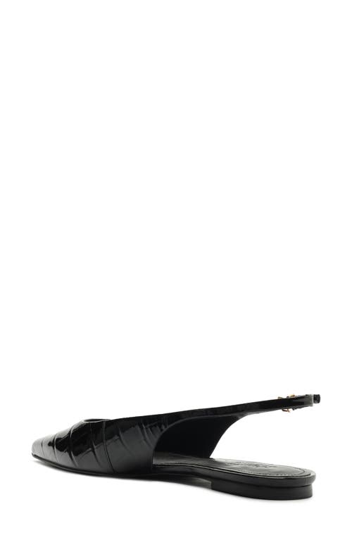 SCHUTZ SCHUTZ PAOLA SLINGBACK POINTED TOE BALLET FLAT 