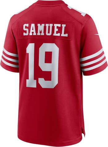 Nike Men's Nike Deebo Samuel Scarlet San Francisco 49ers Player Game Jersey