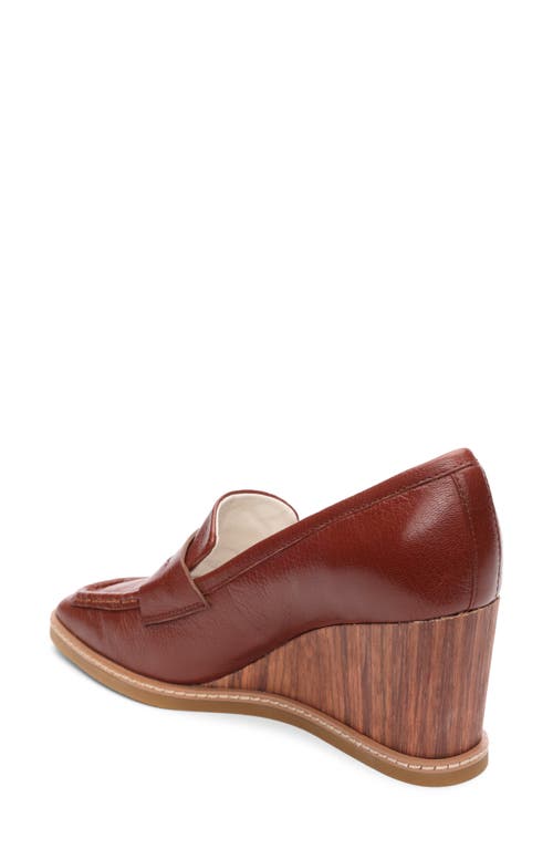 Shop Sanctuary Cadence Wedge Loafer In Saddle Tan