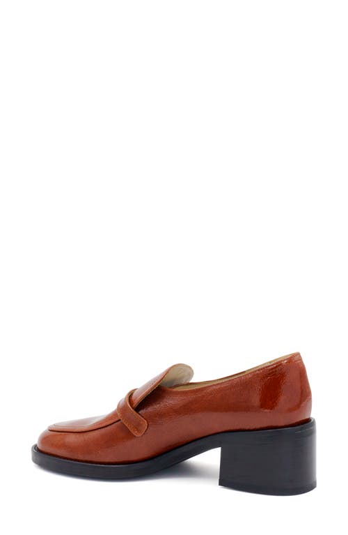 Amalfi By Rangoni Atena Buckle Loafer Pump In Whisky Naplak
