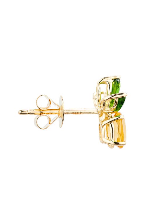 Bony Levy Pineapple Stud Earrings In 14k Yellow Gold