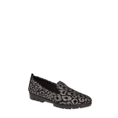 The Flexx Quilt Smoking Loafer, Black