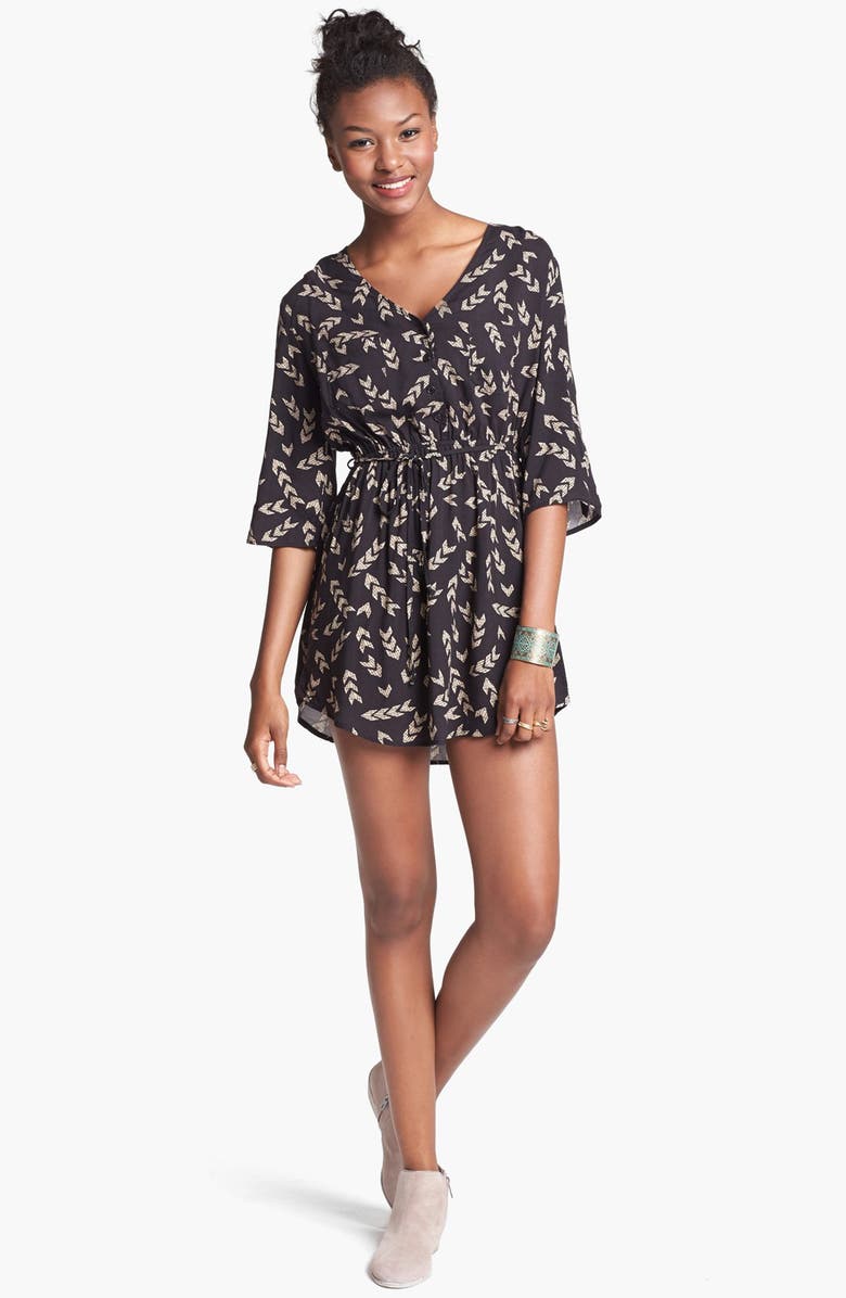 Mimi Chica Print Shirtdress (Juniors) (Online Only) | Nordstrom