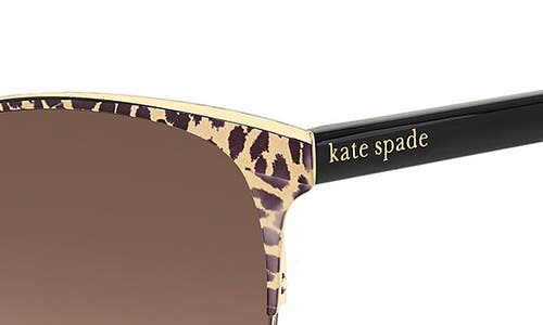 KATE SPADE KATE SPADE NEW YORK IZARA 57MM GRADIENT CAT EYE SUNGLASSES 