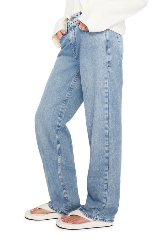 Shop Good American Good 90s Straight Leg Jeans In Indigo599