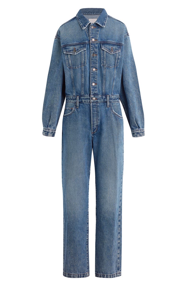 Favorite Daughter The Epic Denim Jumpsuit, Alternate, color, Fargo