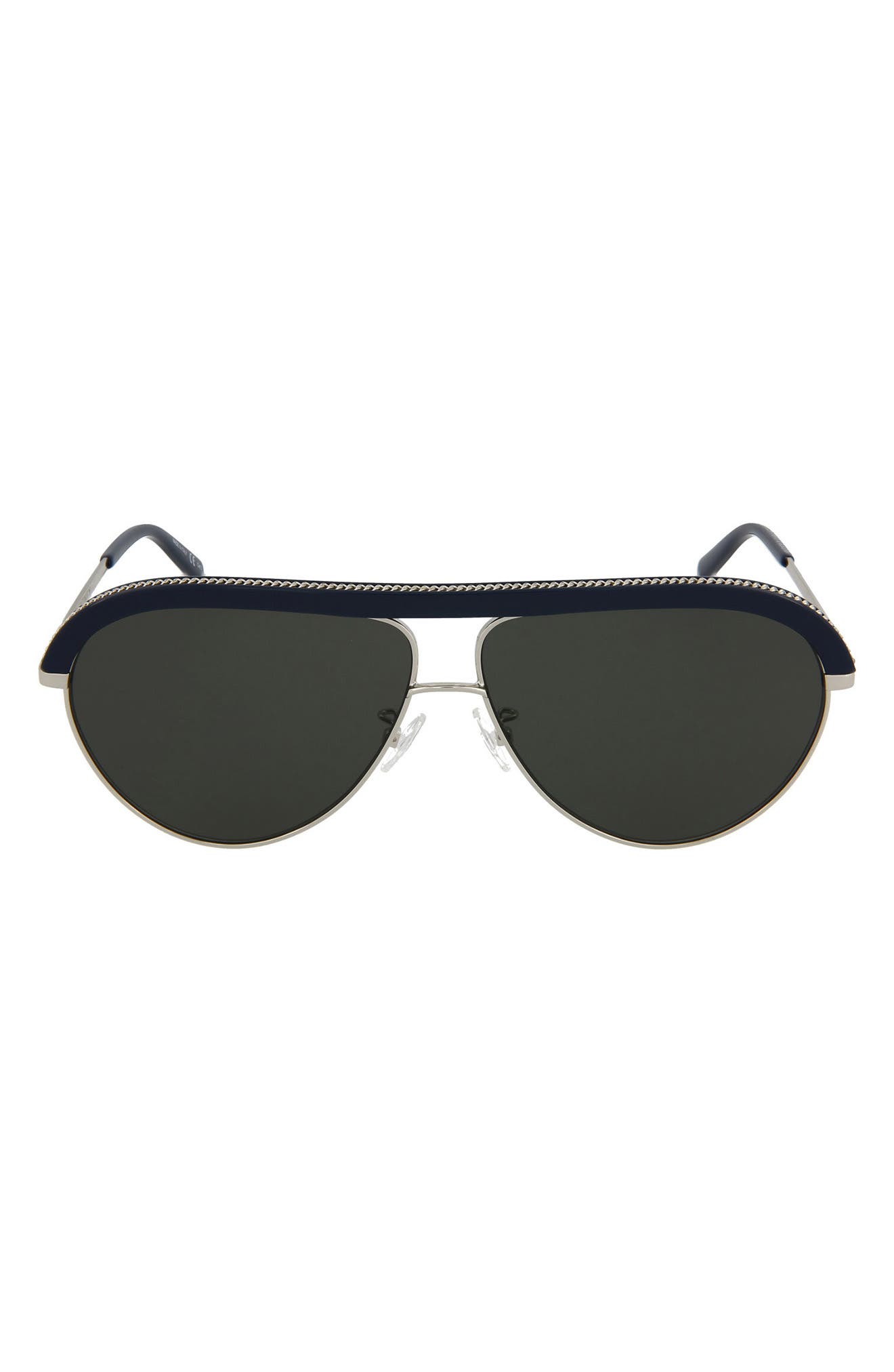 stella mccartney 60mm aviator sunglasses