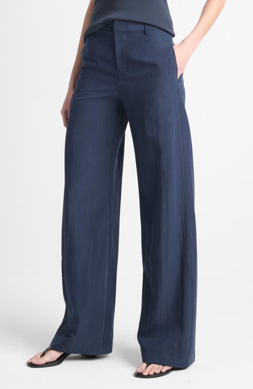 Shop Vince Wide Leg Pants In Light Coastal