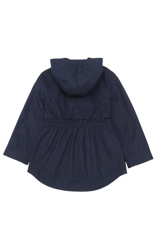 Rokka&rolla Kids' Lightweight Rain Jacket Trench Coat In Night Sky