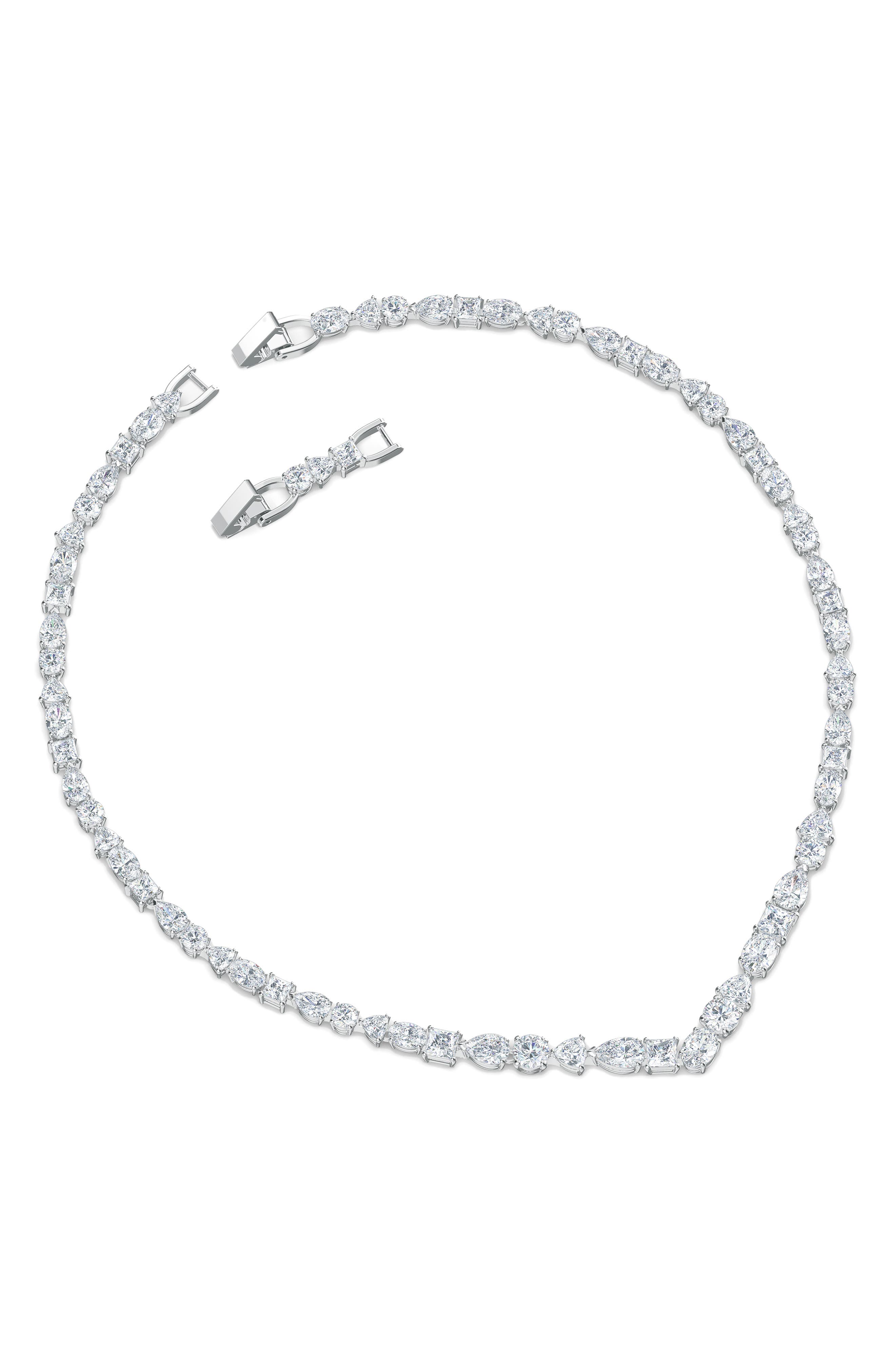 swarovski necklace tennis