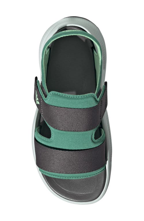 Shop Adidas Originals Adidas Kids' Mehana Water Friendly Sandal In Green/green Spark/charcoal
