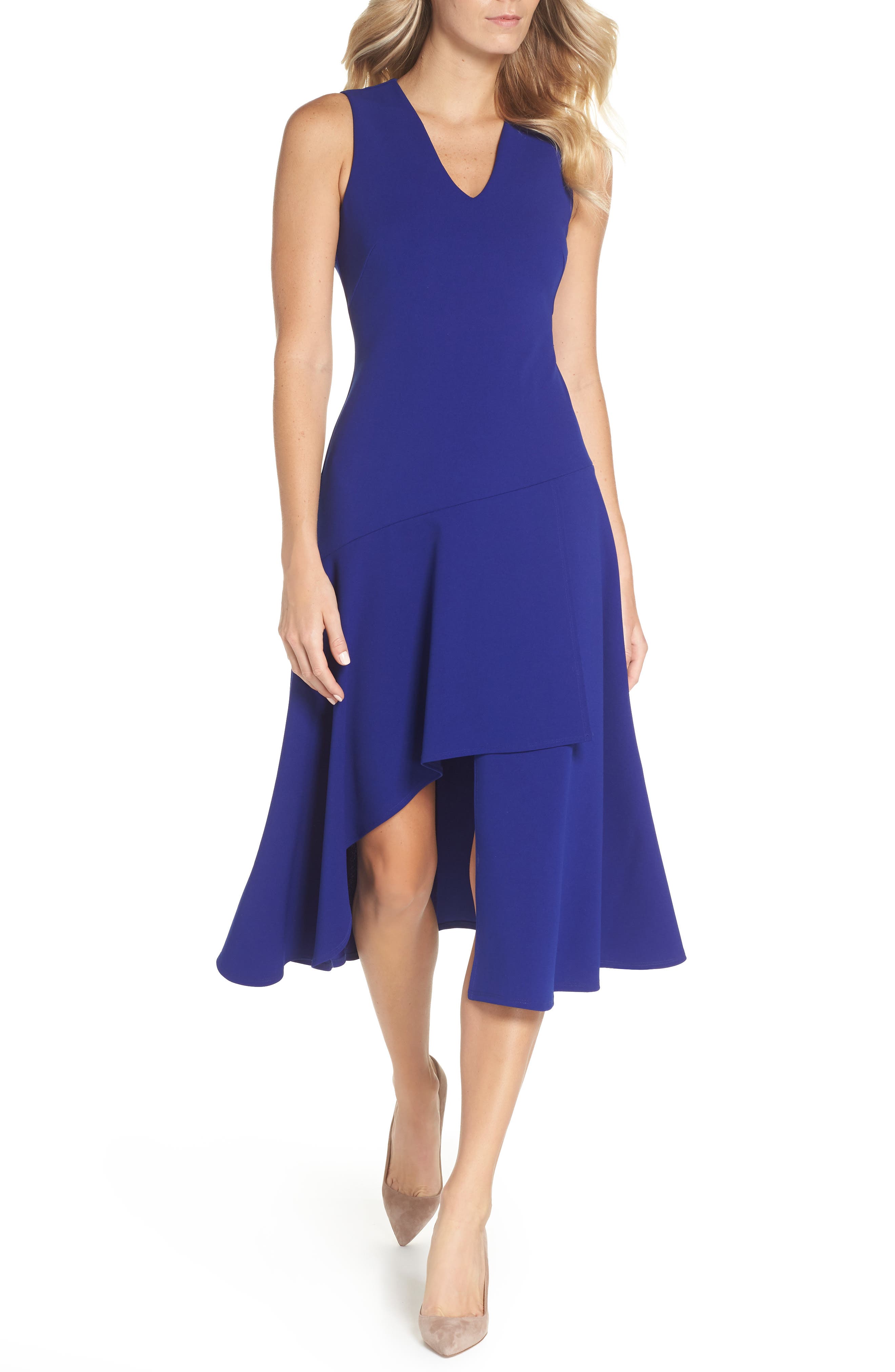 vince camuto scuba crepe dress