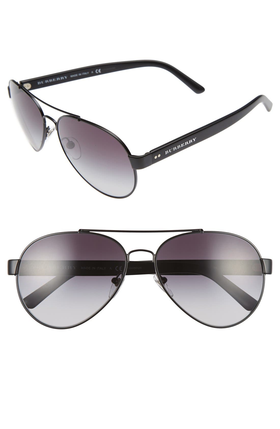 burberry aviator sunglasses