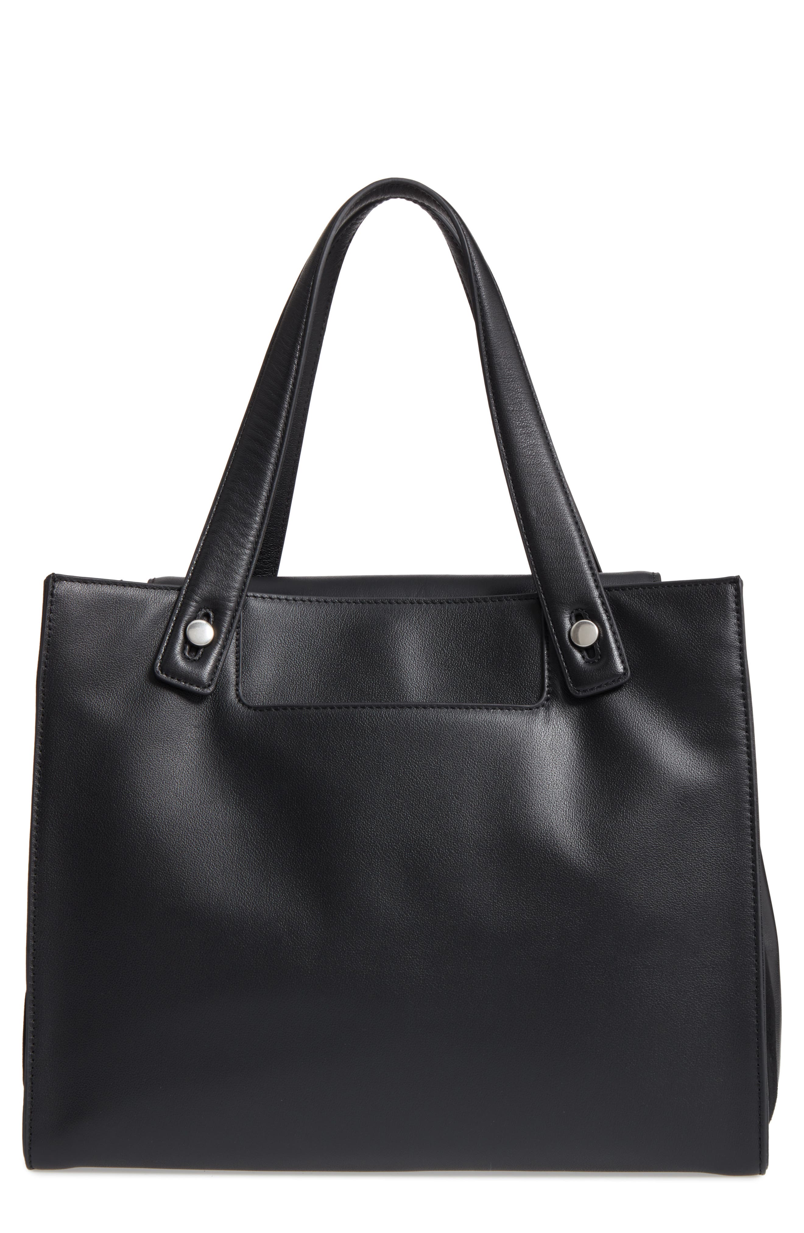 Treasure & Bond Accordion Leather Work Tote Nordstrom