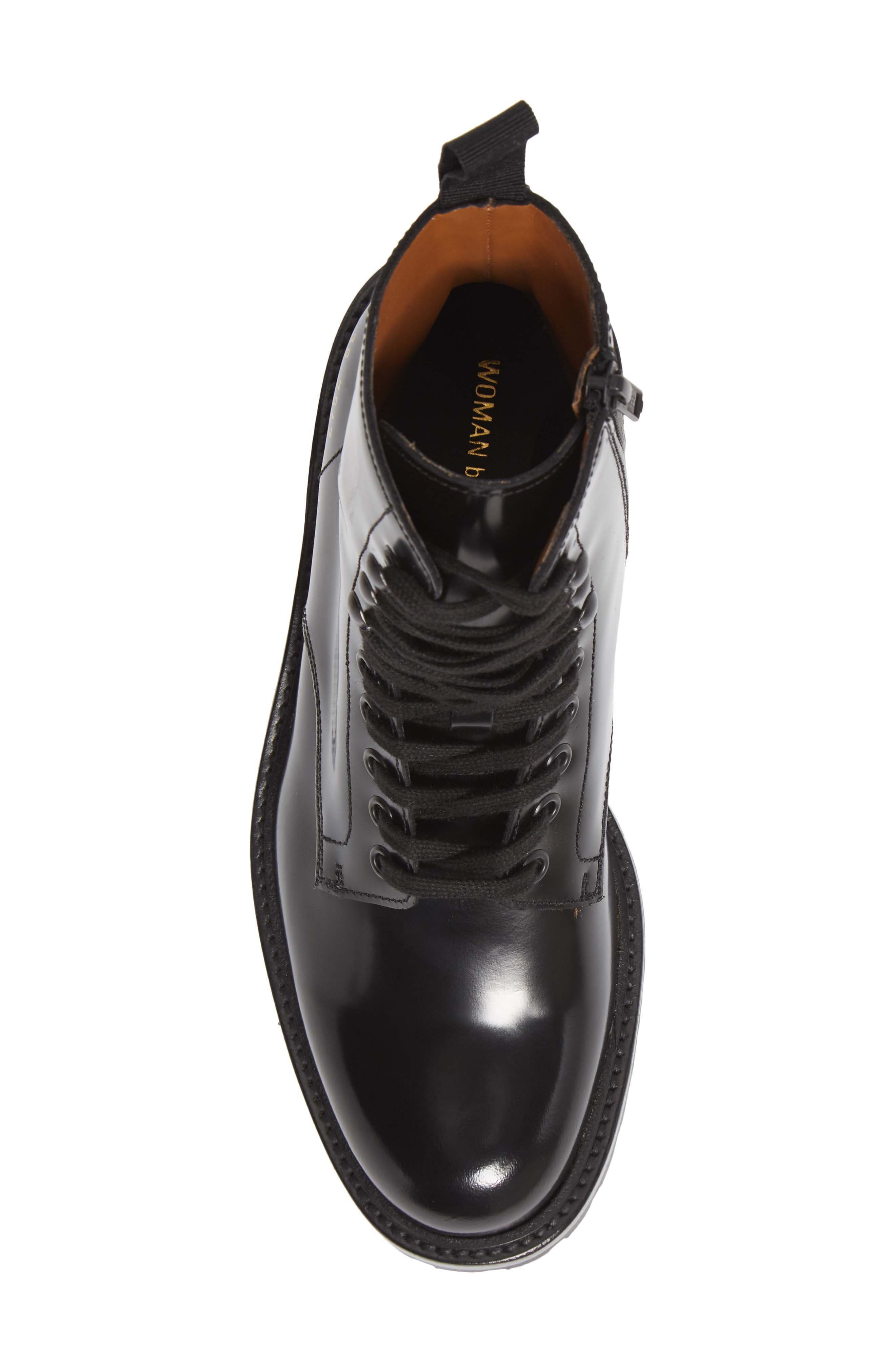Common Projects Zipper Combat Boot in Black at Nordstrom, Size 6Us
