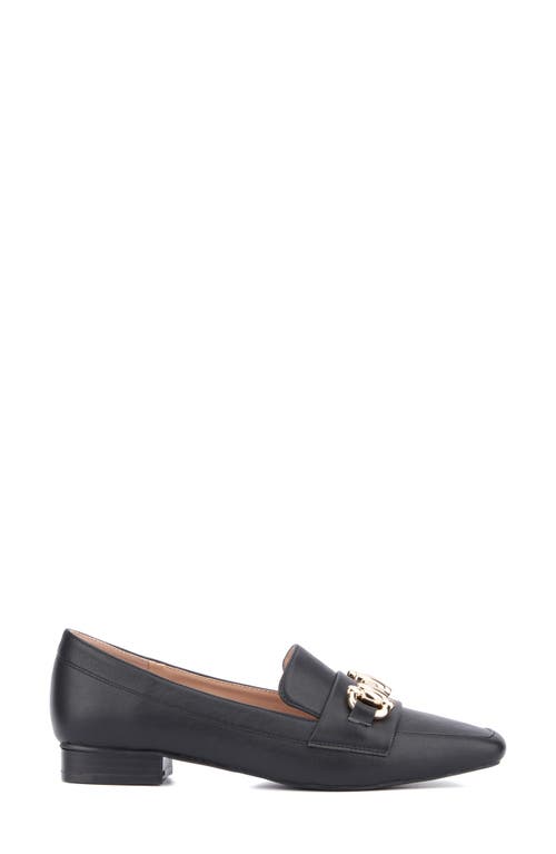 New York And Company Damara Horsebit Loafer In Black