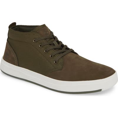 Timberland Davis Square Mid Top Chukka Sneaker- Green
