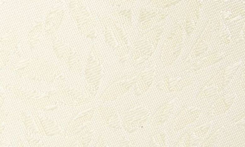 Shop Calvin Klein Sloan Floral Jacquard Tie In Ivory