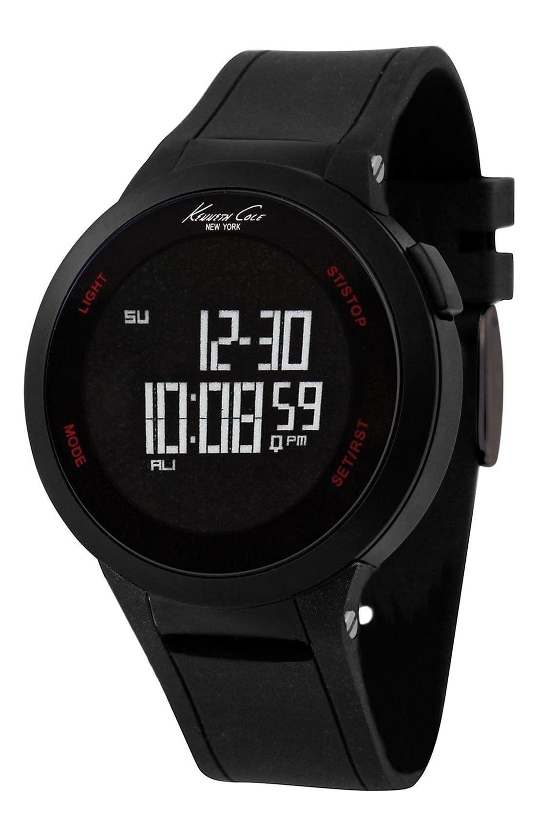 how to set time on kenneth cole digital watch