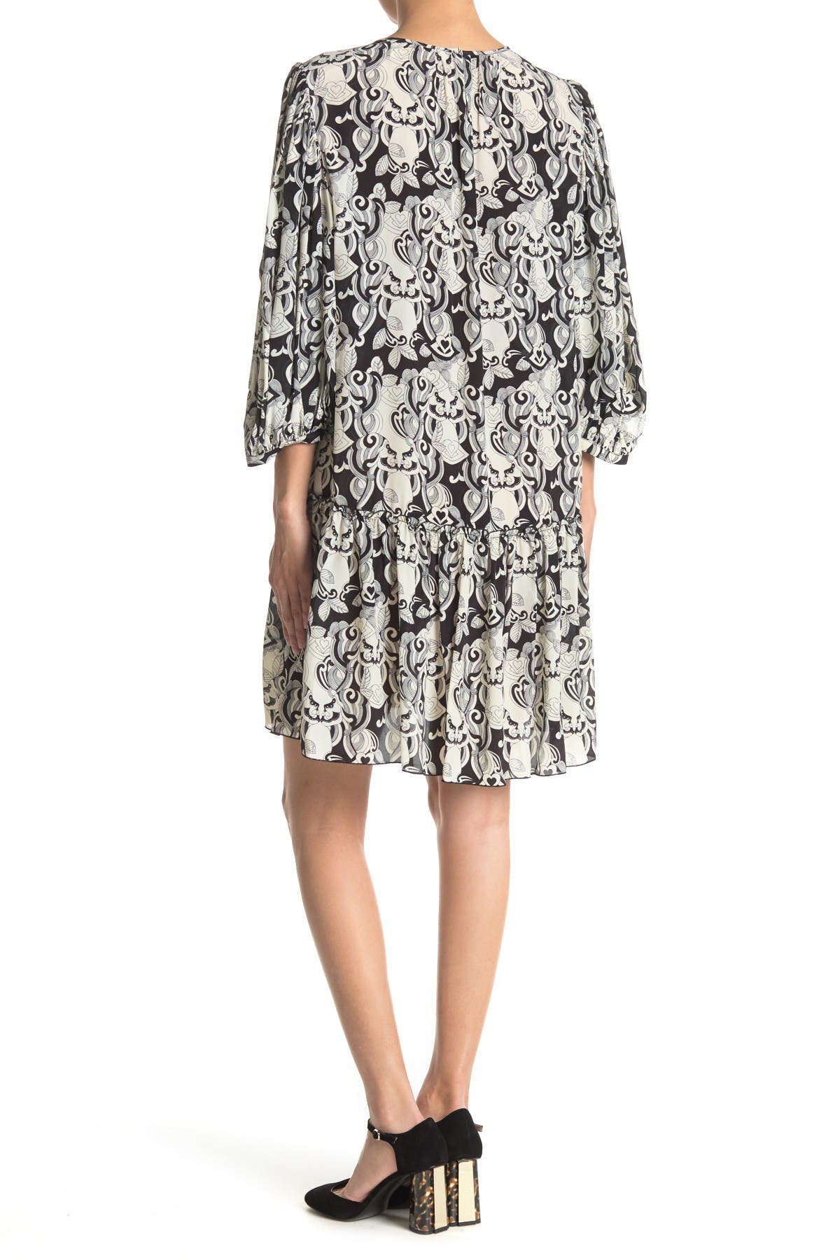 See By Chloé Printed Dress In Open Miscellaneous