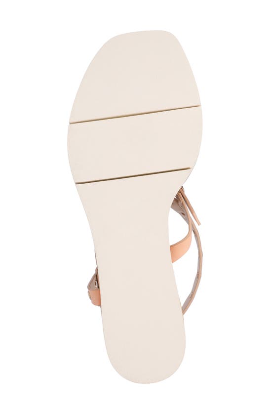 Shop Journee Collection Lindsay Studded Tru Comfort Platform Sandal In Blush