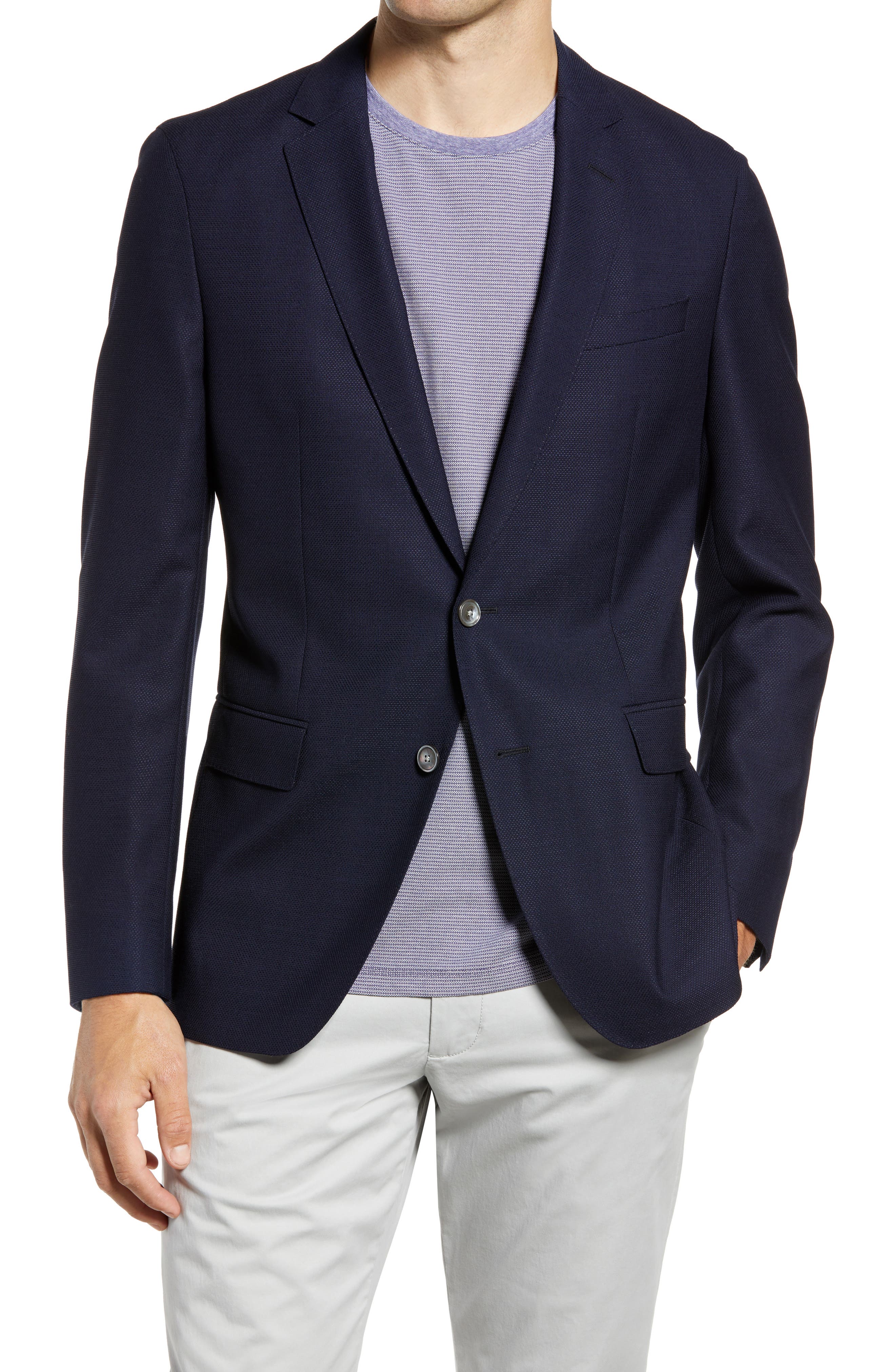 boss hartlay trim fit blazer