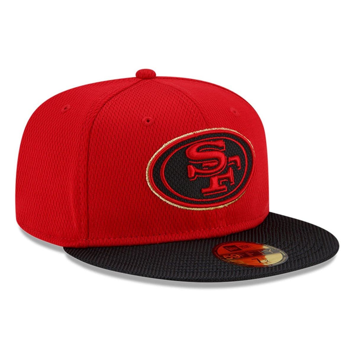 new era scarlet 49ers hat