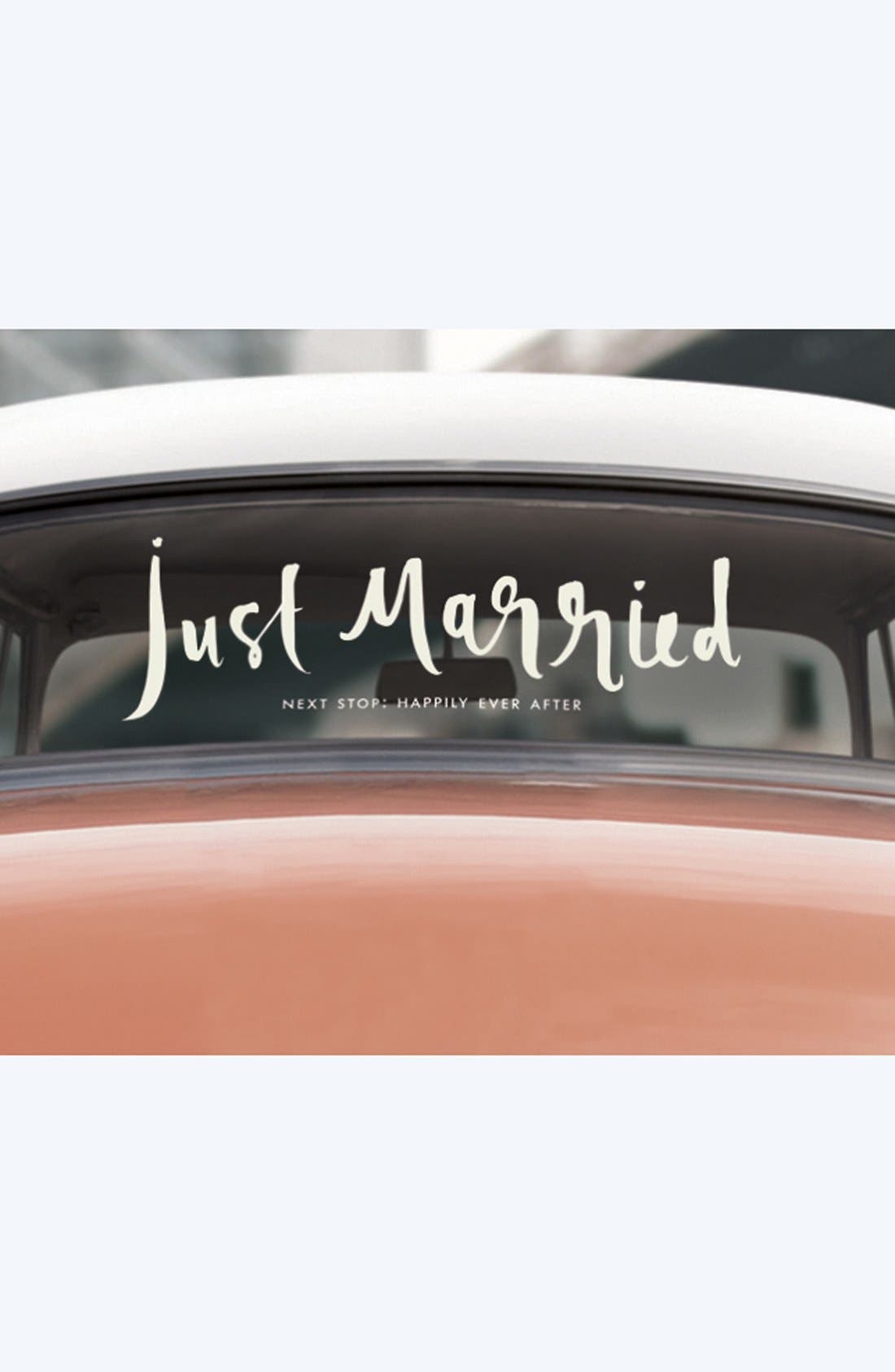kate spade new york 'just married' decal Nordstrom