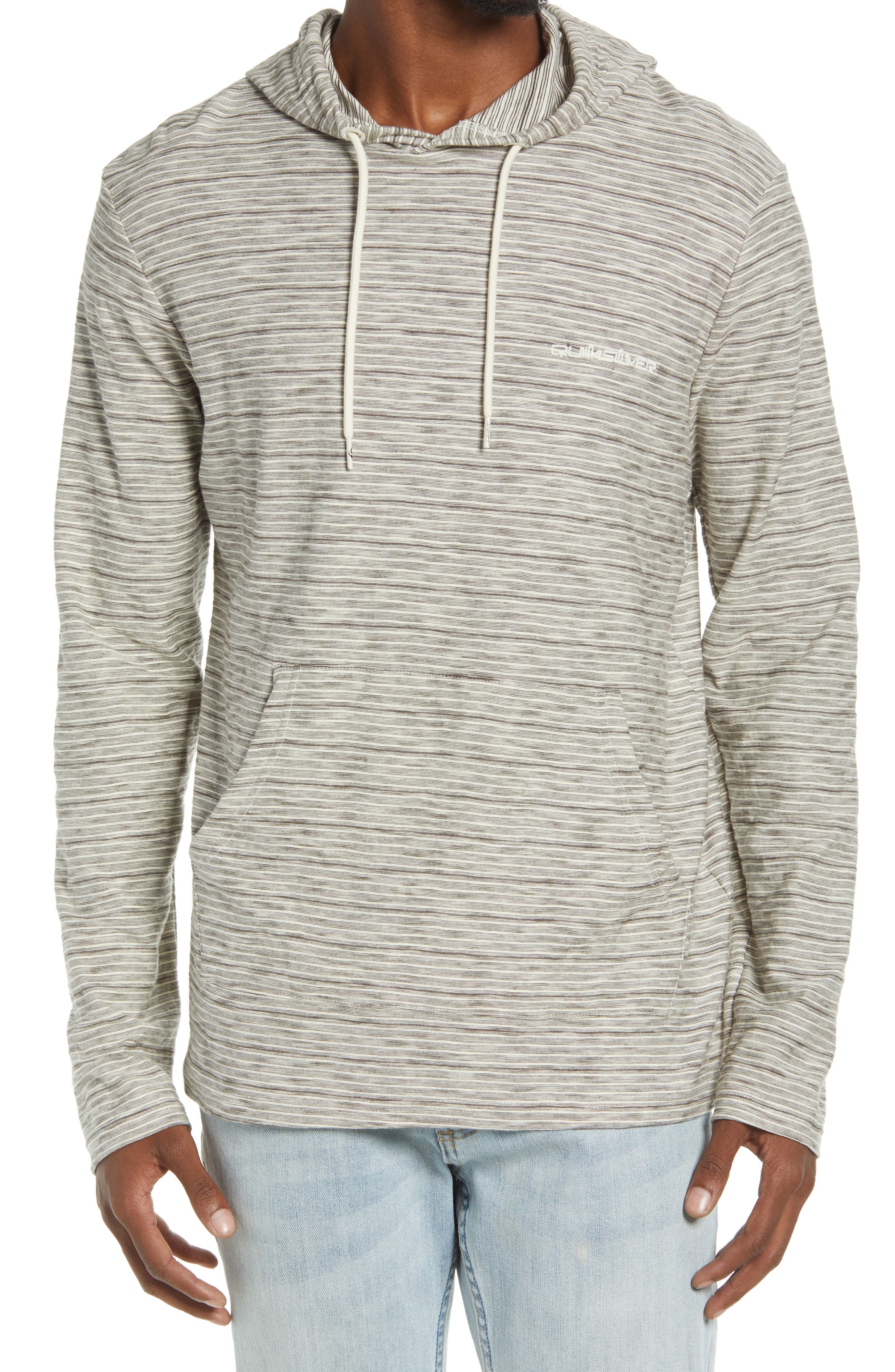 henley shirt with hood