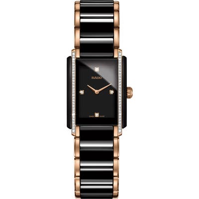 Rado Integral Diamond Ceramic Bracelet Watch, 22Mm X 3m