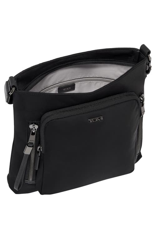 Tumi Voyageur Tyler Crossbody Bag In Black/gunmetal