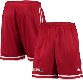 adidas Men's adidas Red Louisville Cardinals Reverse Retro Basketball Shorts