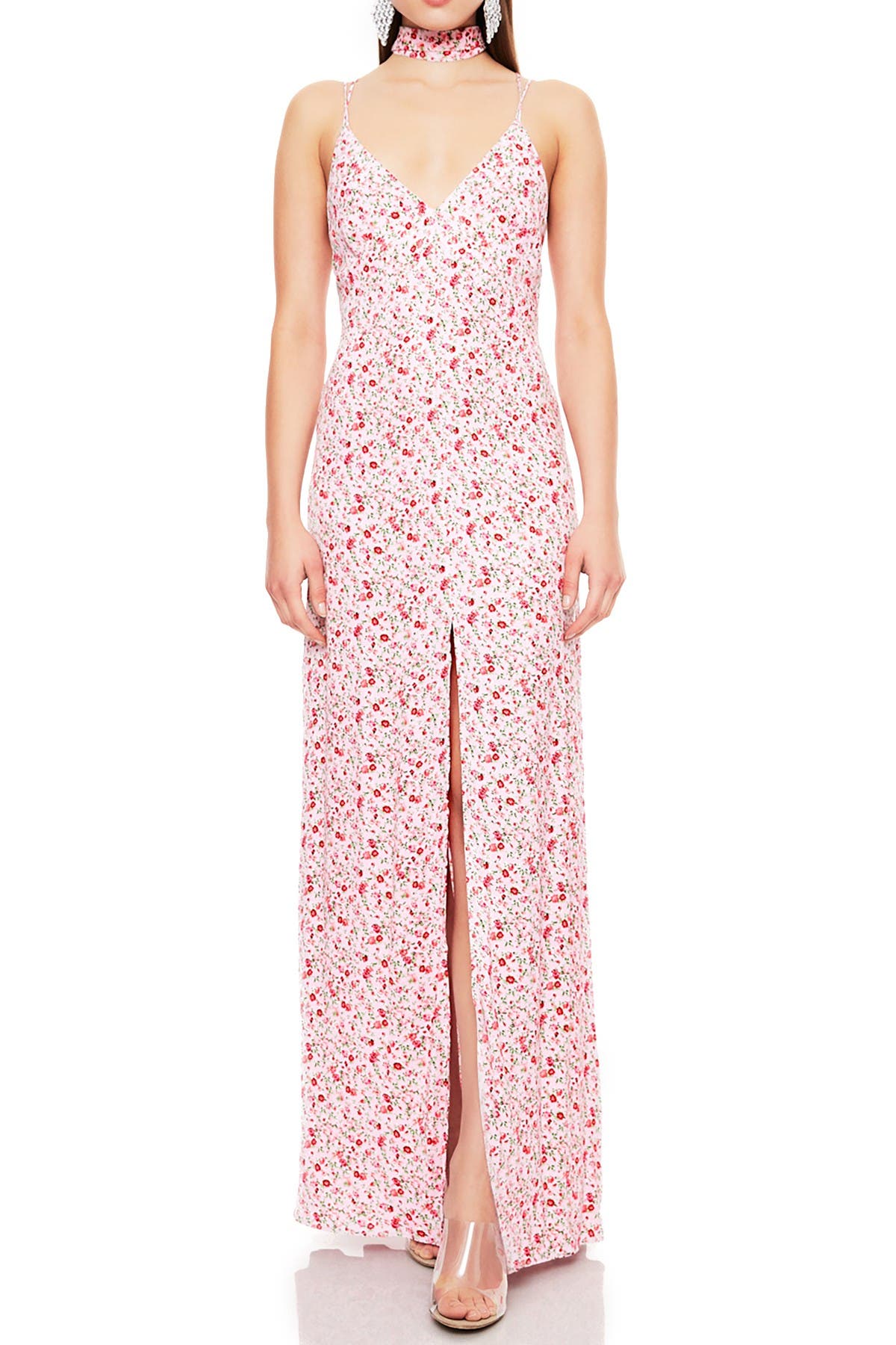 afrm pink dress