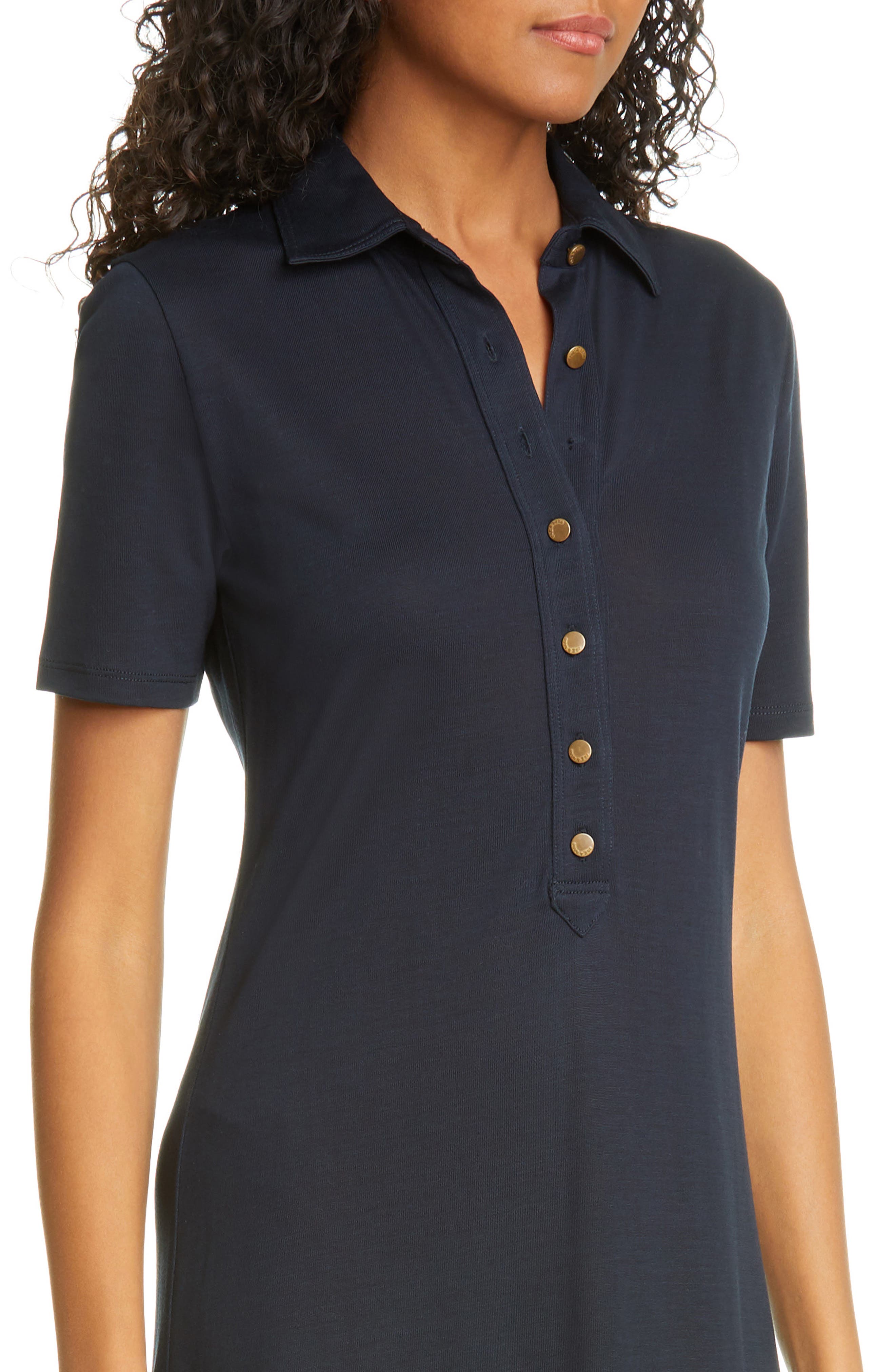 rag and bone rower polo midi dress