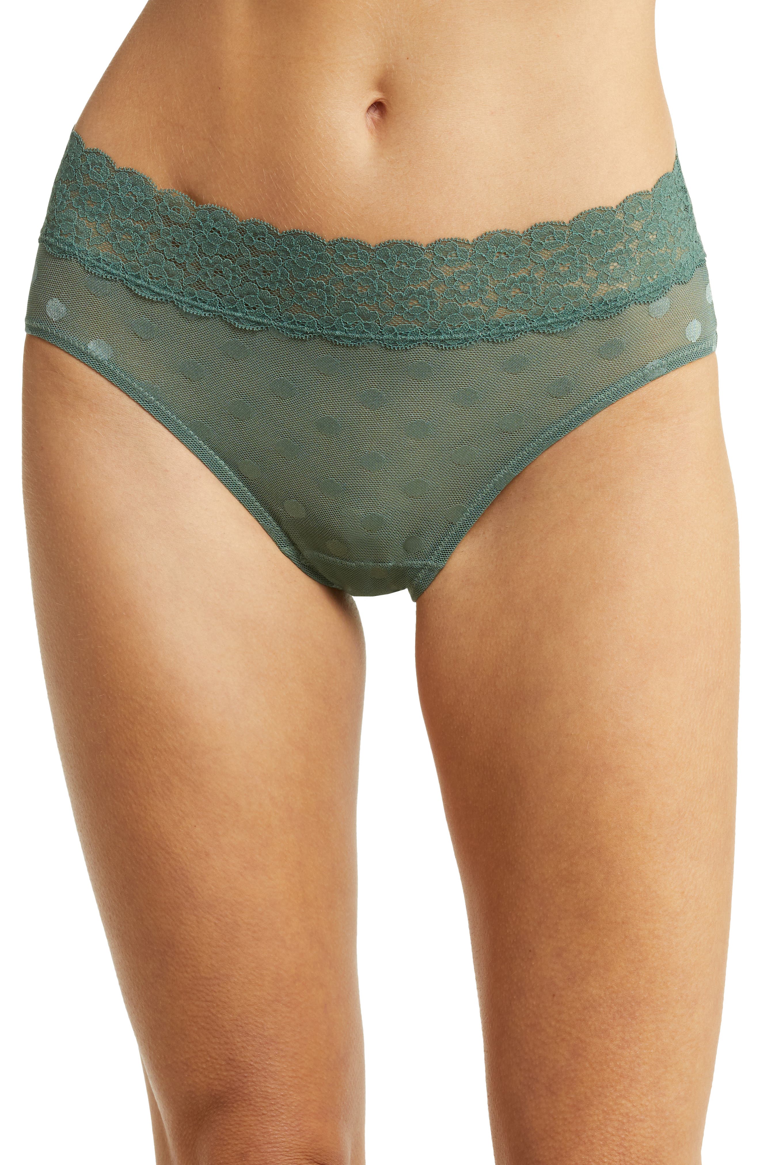 blue hipster panties