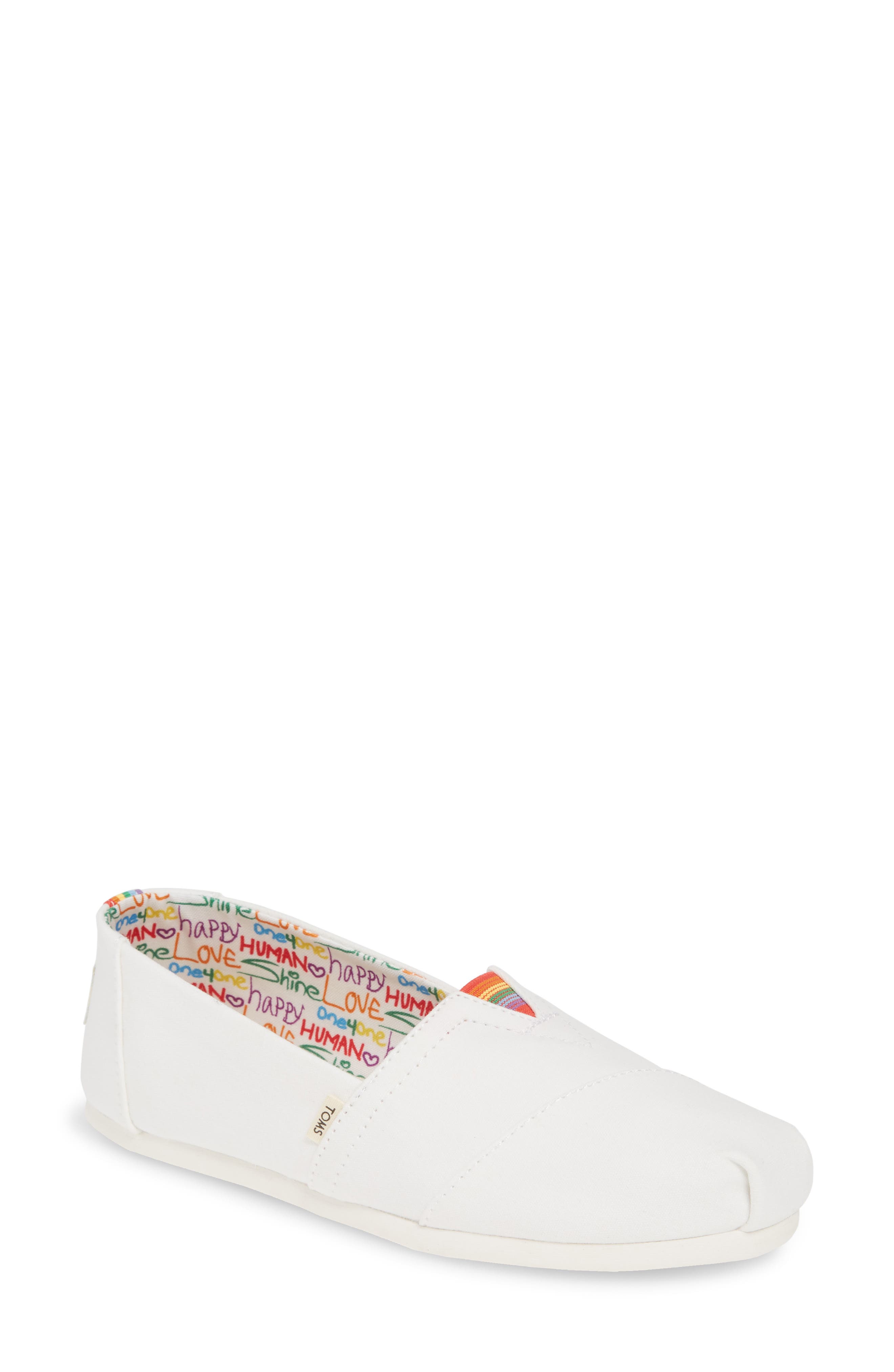 Toms Alpargata Slip-On B - White