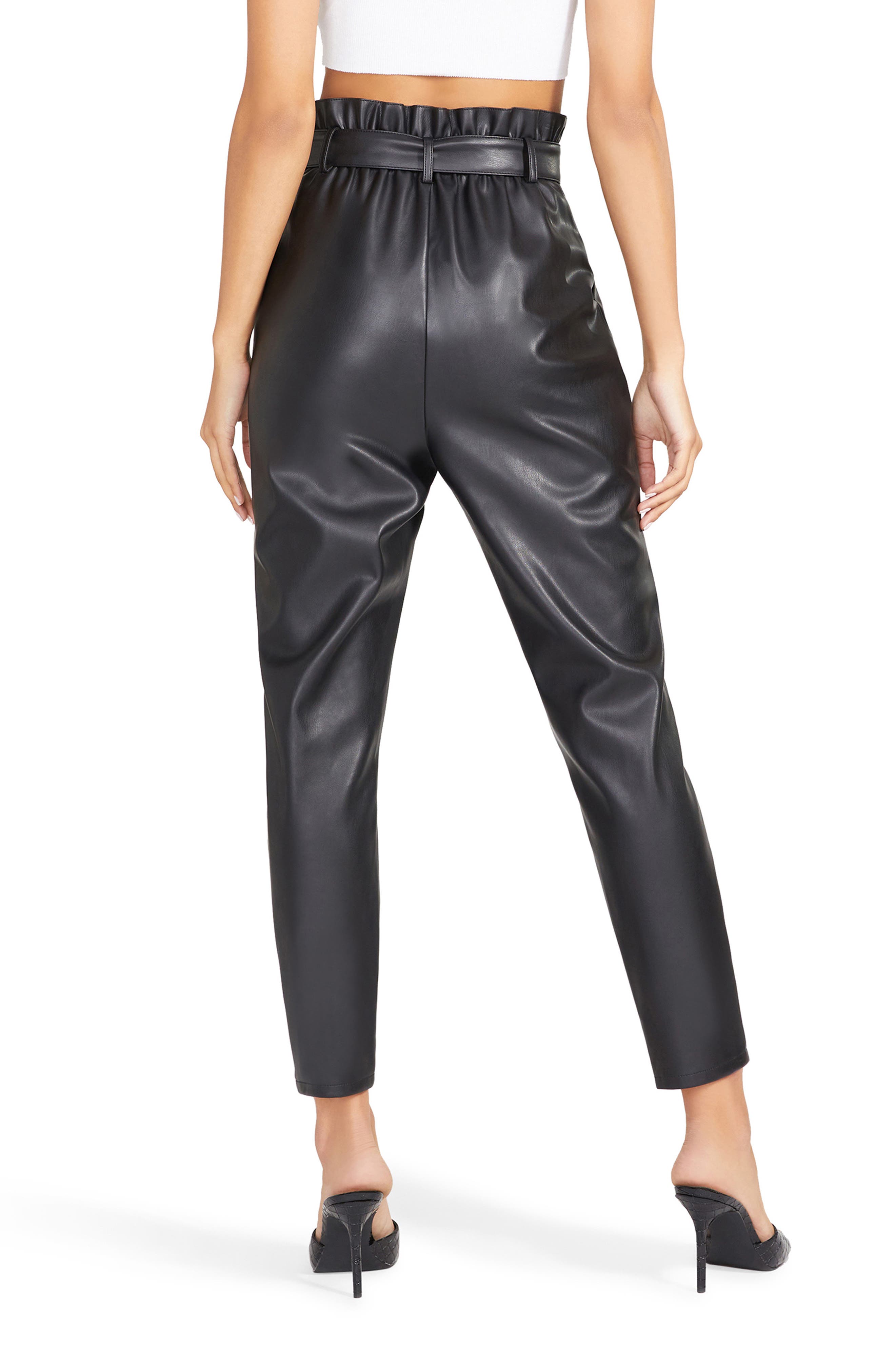 Game Faux Leather Pants 