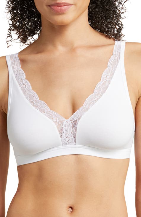 Hanro lingerie bras Moments bralette bra grey 071465 |Italian Design