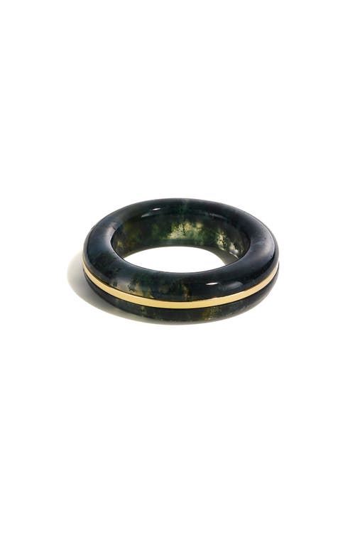 By Pariah Essential Stack Ring In Green