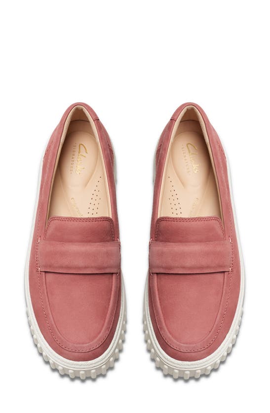 Shop Clarks (r) Mayhill Cove Loafer In Dusty Rose Nbk