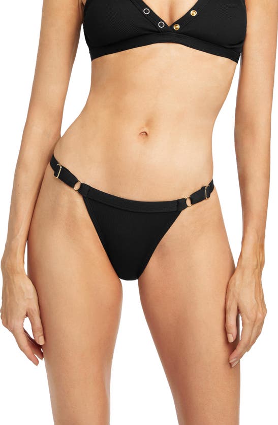 Robin Piccone Amy Bikini Bottoms In Licorice