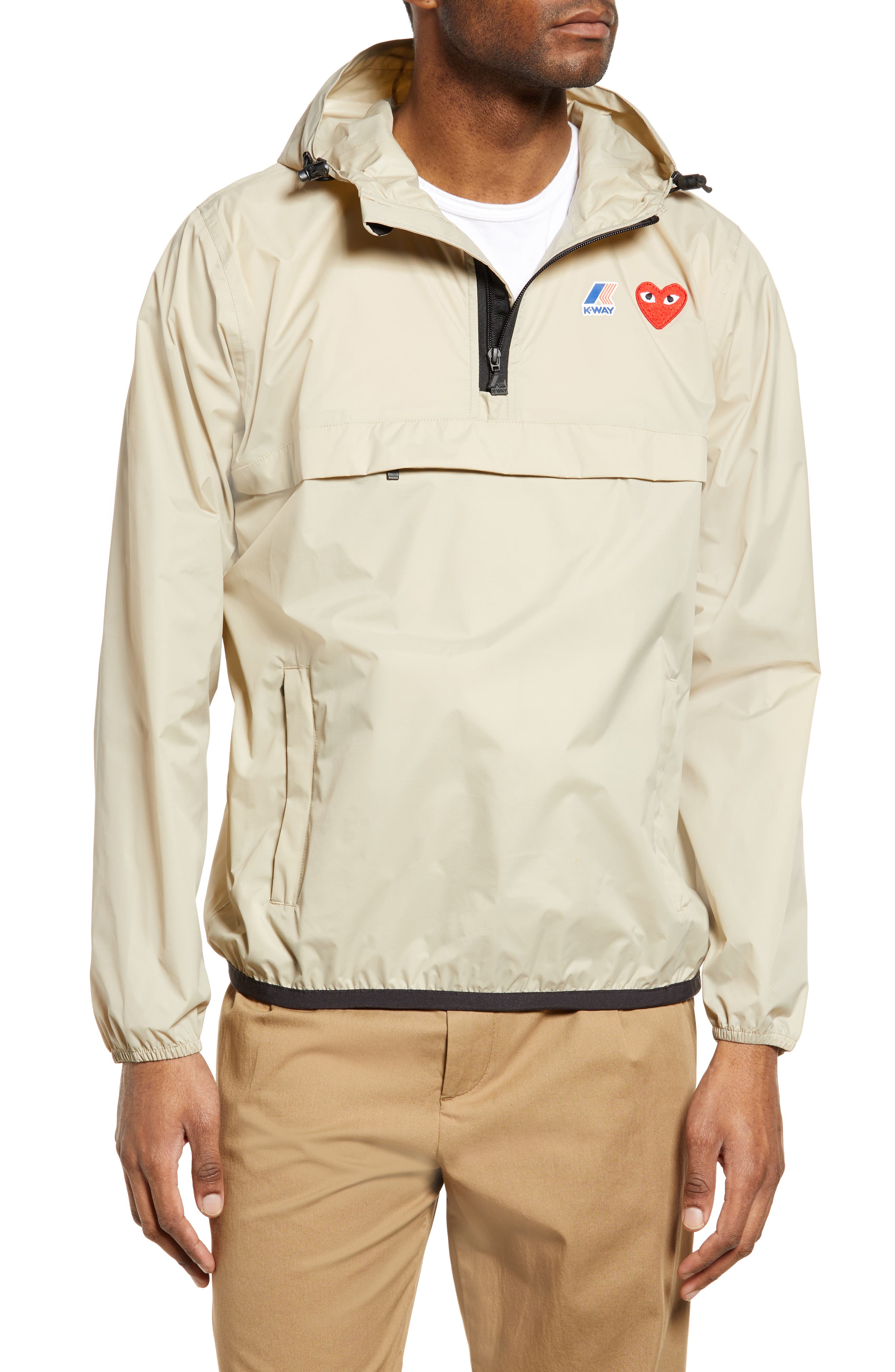 mens pullover jacket