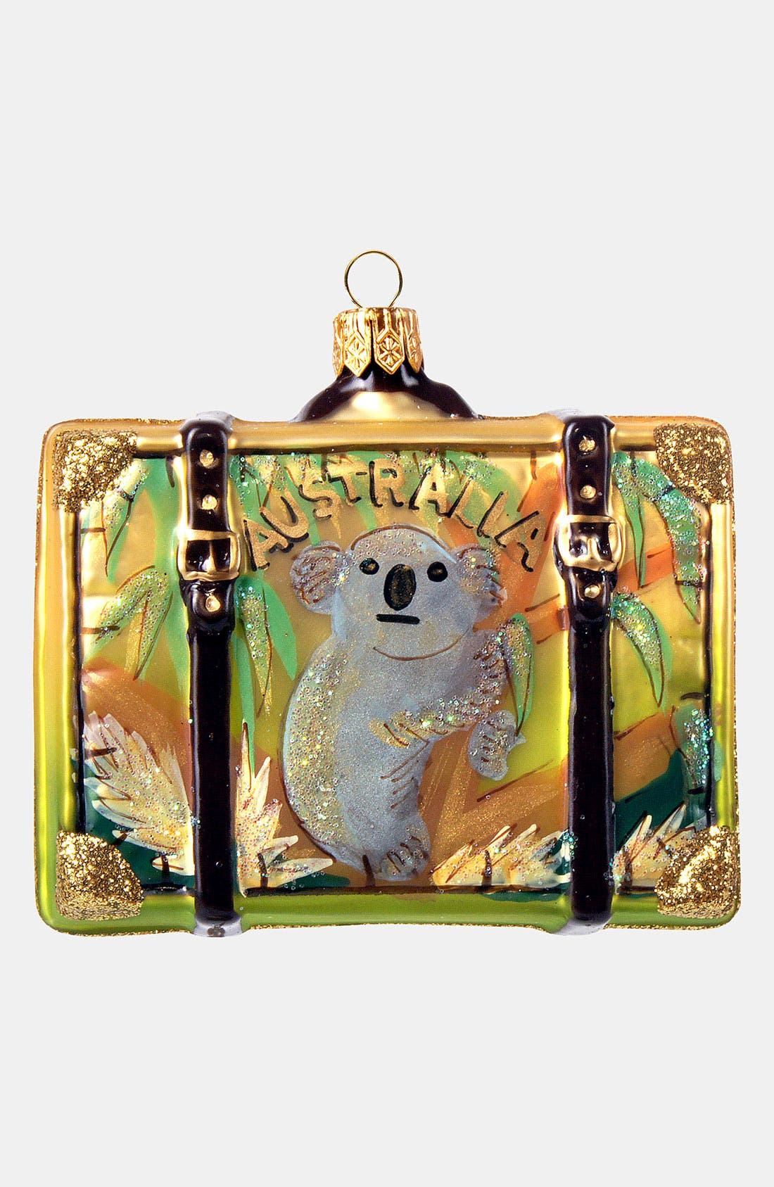 Nordstrom at Home 'Australia' Glass Suitcase Ornament Nordstrom